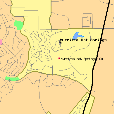 Murrieta Hot Springs map