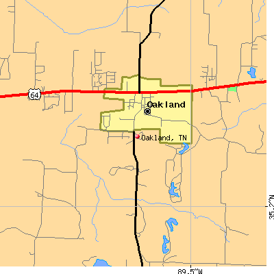 Oakland map