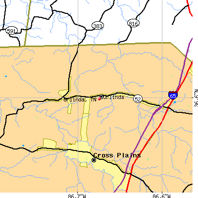 Orlinda map