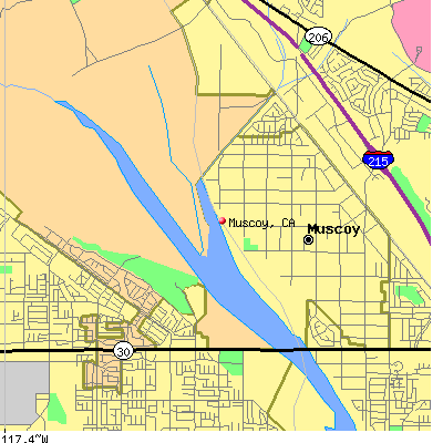 Muscoy map
