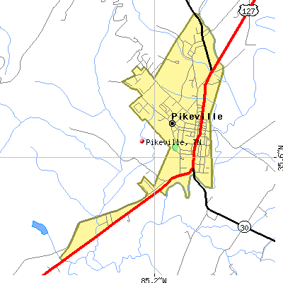 Pikeville map