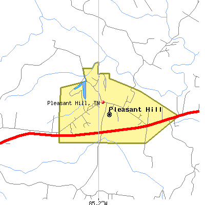 Pleasant Hill map