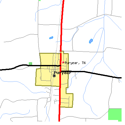Puryear map