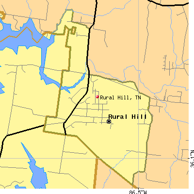 Rural Hill map