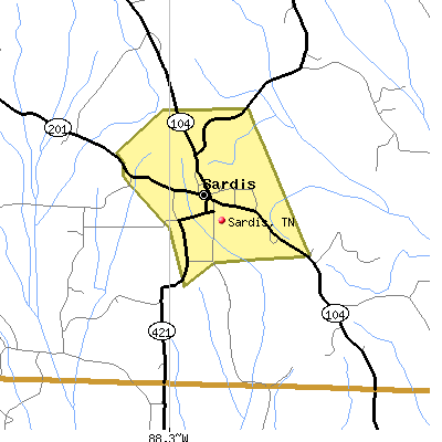 Sardis map