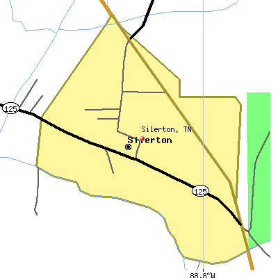 Silerton map