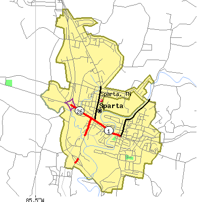 Sparta map