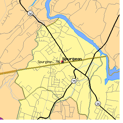 Spurgeon map