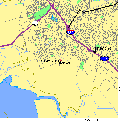 Newark map