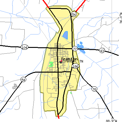 Trenton map