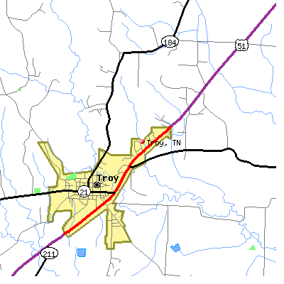Troy map
