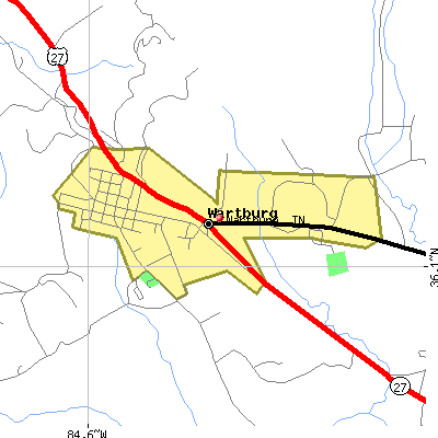Wartburg map