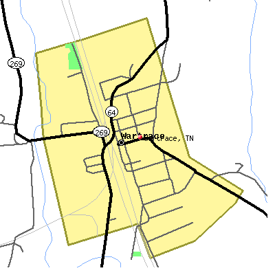Wartrace map
