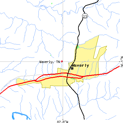 Waverly map