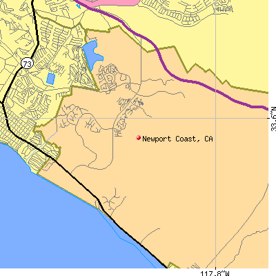Newport Coast map