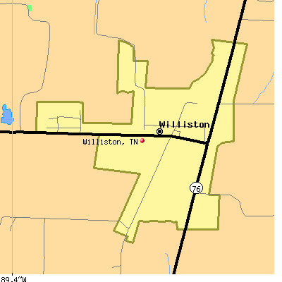 Williston map