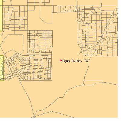 Agua Dulce map