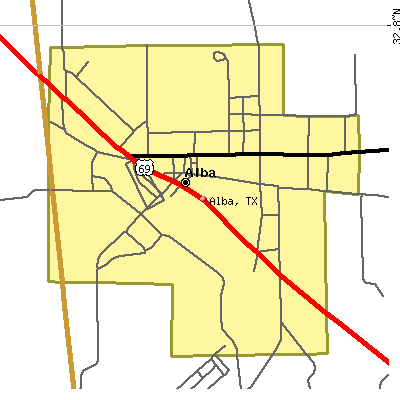 Alba map