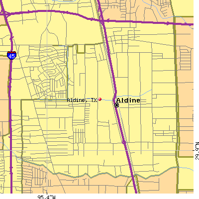 Aldine map