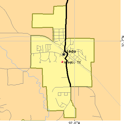 Aledo map
