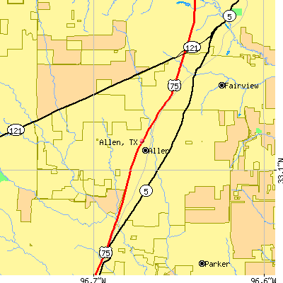 Allen map
