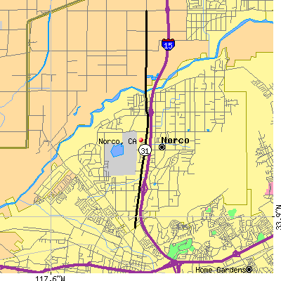 Norco map