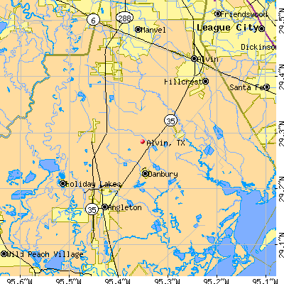 Alvin map