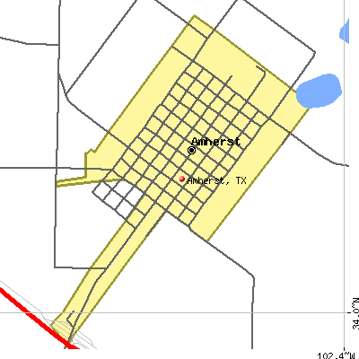 Amherst map