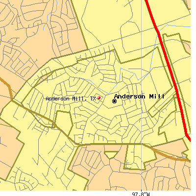 Anderson Mill map