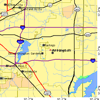 Arlington map