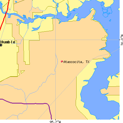 Atascocita map