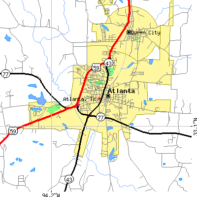 Atlanta map