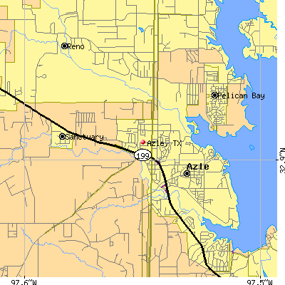 Azle map
