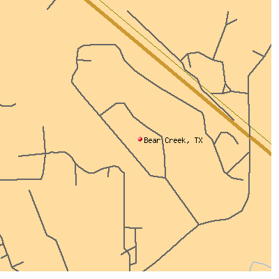 Bear Creek map