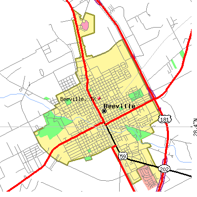 Beeville map