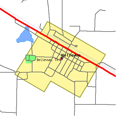 Bellevue map