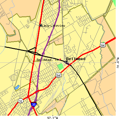 Bellmead map