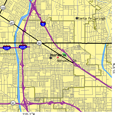 Norwalk map