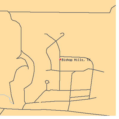 Bishop Hills map