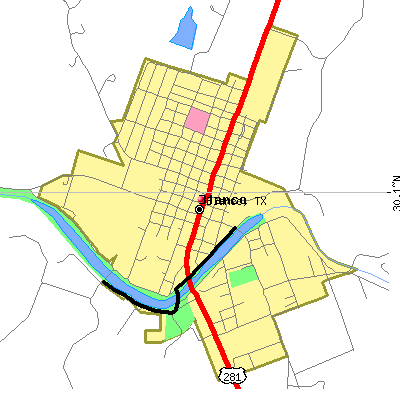 Blanco map