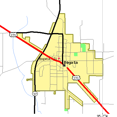 Bogata map