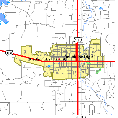 Breckenridge map