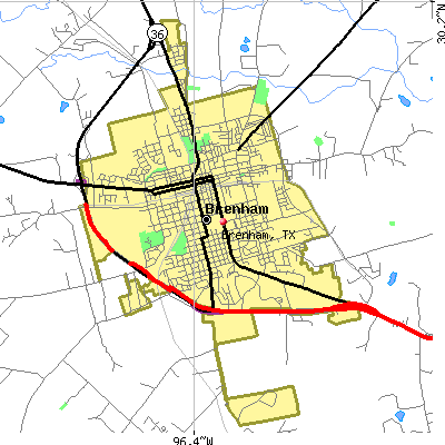 Brenham map