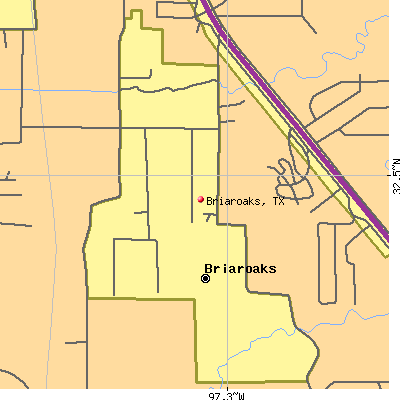 Briaroaks map