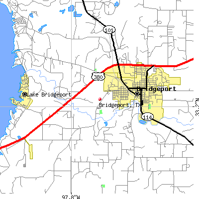 Bridgeport map