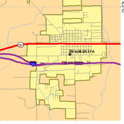 Brookshire map
