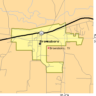 Brownsboro map