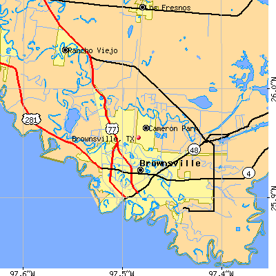 Brownsville map
