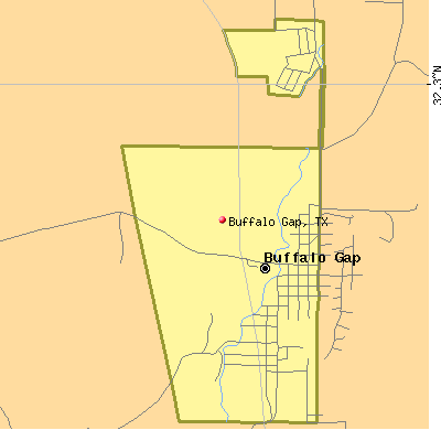 Buffalo Gap map