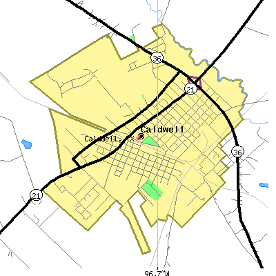 Caldwell map